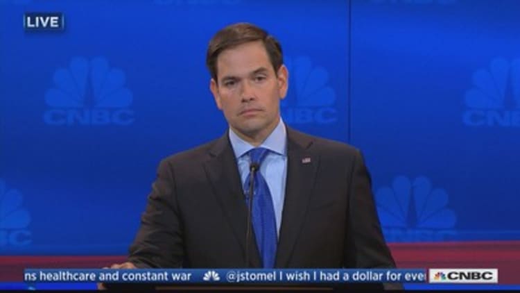 Rubio: My plan supports all business, big or small