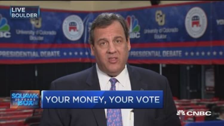 Gov. Christie: I'm tested, ready and mature