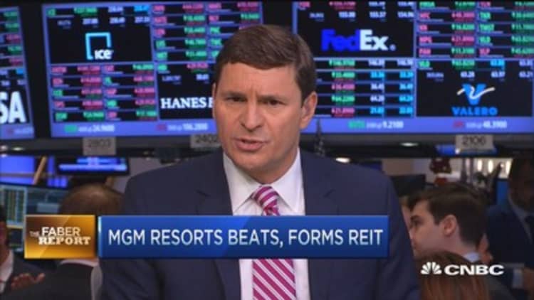 Faber Report: MGM forms REIT