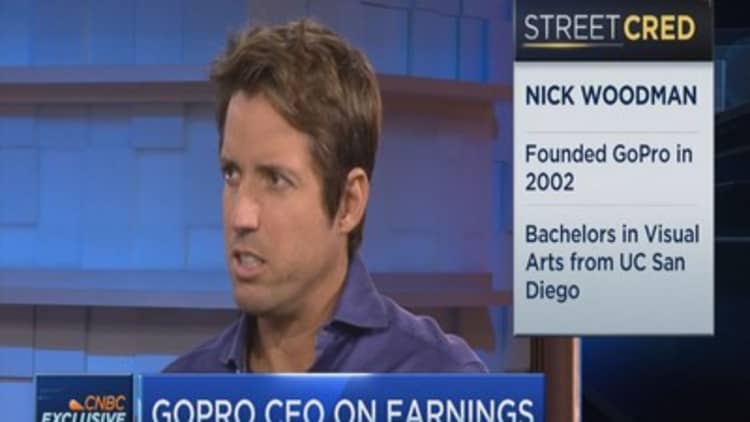 GoPro CEO: Quarter still terrific, grew 43% YOY