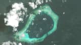 Imagery of the Subi Reef in the South China Sea, a part of the Spratly Islands group.