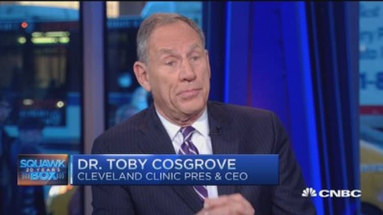 We've stopped hiring smokers: Dr. Toby Cosgrove