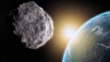 Rendering of an asteroid. NASA will be monitory an asteroid that is set to pass Earth on Halloween.