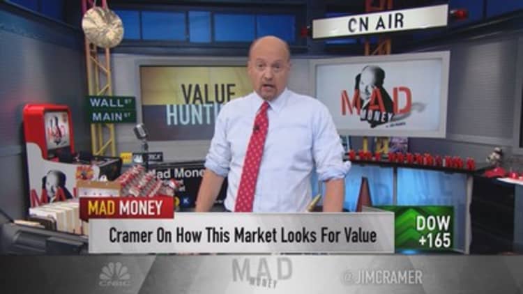 Cramer: Stocks too darned cheap for their sector 
