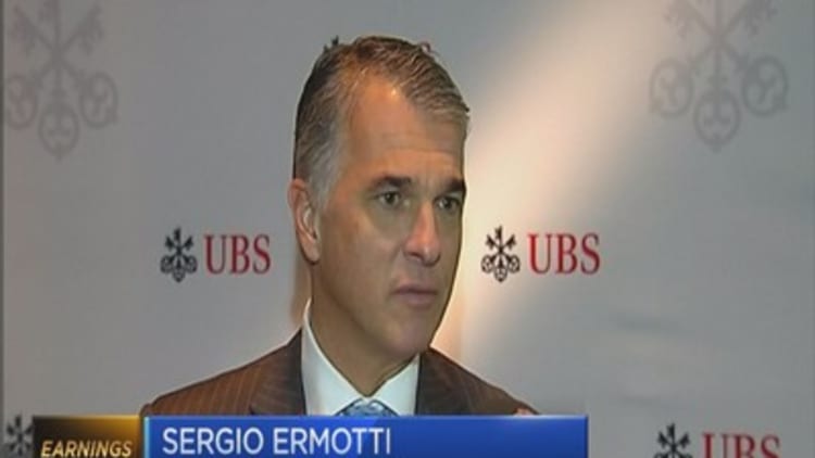Outlook still very challenging: UBS CEO   