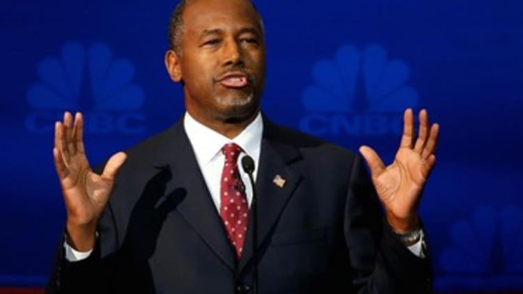 Carson overtakes Trump as GOP front-runner: NBC-WSJ Poll