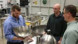 Lockheed Martin’s additive manufacturing engineers discuss 3-D printed propellant tanks.