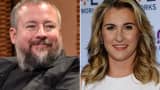 Vice Founder and CEO Shane Smith and A&E Networks president and CEO Nancy Dubuc.