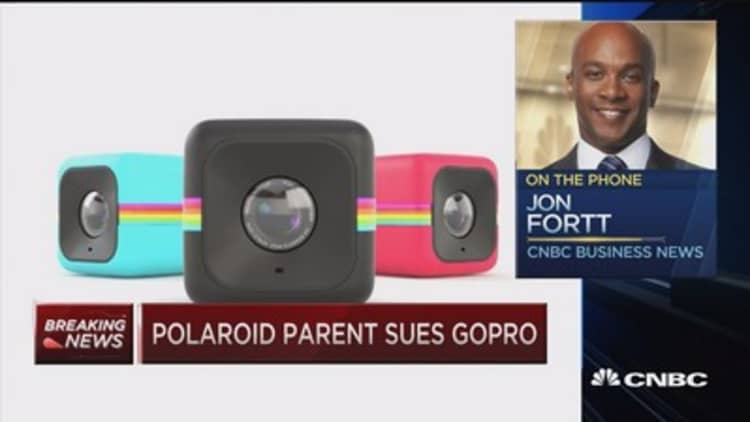 Polaroid parent sues GoPro