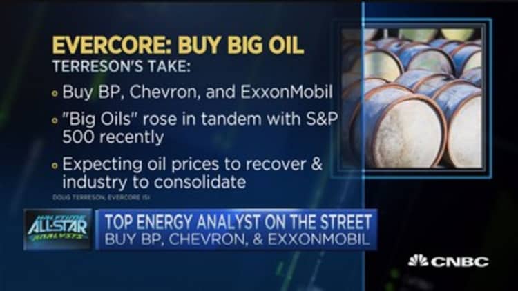 Evercore: Buy big oil