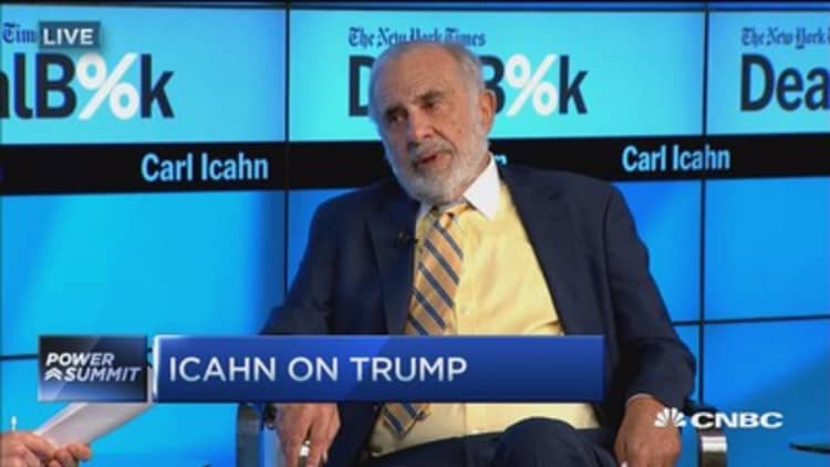 Icahn: Public financing for campaigns?