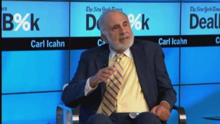 Icahn: Earnings are way overstated in this country