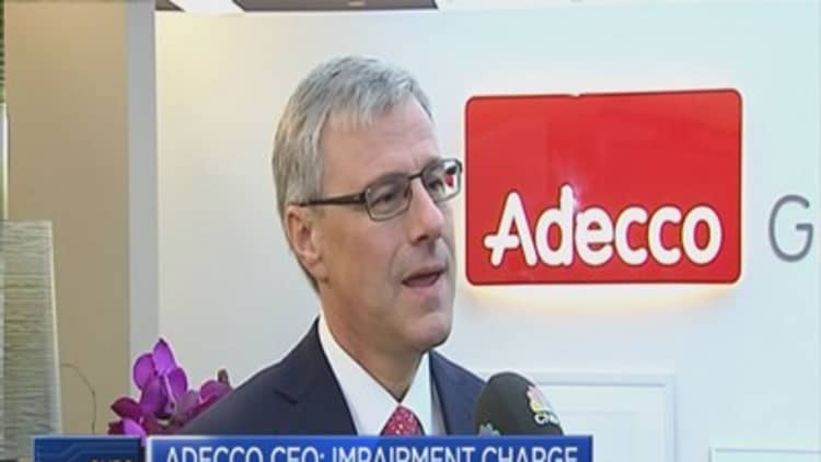 Adecco CEO on French labor market