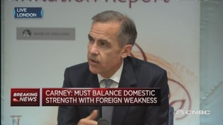 BoE's Carney on emerging markets outlook