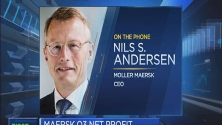 Conditions are tough: Maersk CEO