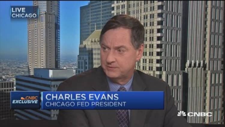 Fed's Evans:  Jobs number supports 2016 outlook