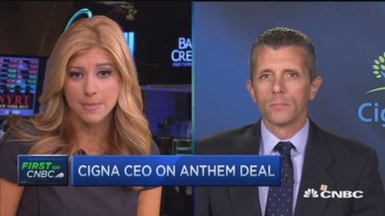 Anthem deal expands choice: Cigna CEO
