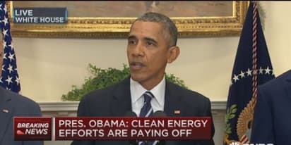 President Obama: America leading on climate change