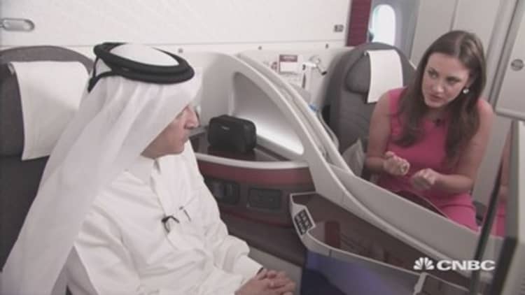 China may end supplier monopoly: Qatar Airways CEO