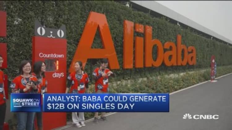 Analyst: BABA could generate $12B on Singles' Day