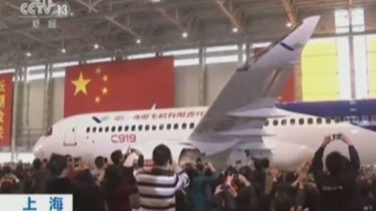 COMAC may rival Airbus, Boeing