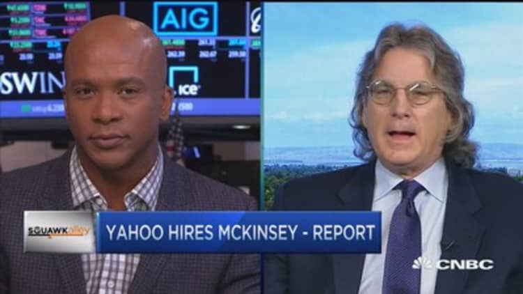 Yahoo hires McKinsey: Report