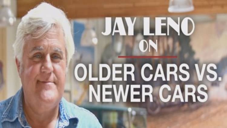 Jay Leno: Newer cars are like young women