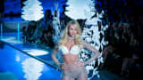 Candice Swanepoel walks the runway at the Victoria's Secret Fashion Show.