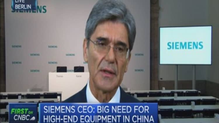Siemens CEO on start-up mentality