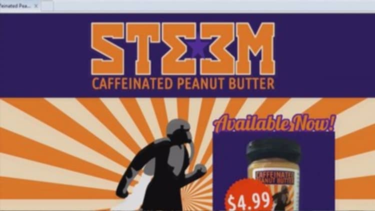 Caffeinated peanut butter under investigation