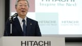 Hiroaki Nakanishi, chairman and chief executive officer of Hitachi.