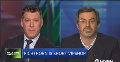 Vipshop's numbers don't add up: Fichthorn