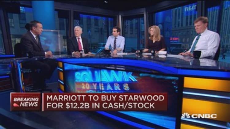Marriott CEO: Initially dissuaded by Starwood, became more attractive