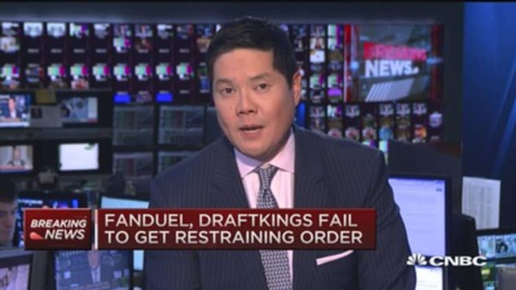 FanDuel, DraftKings fail to get restraining order