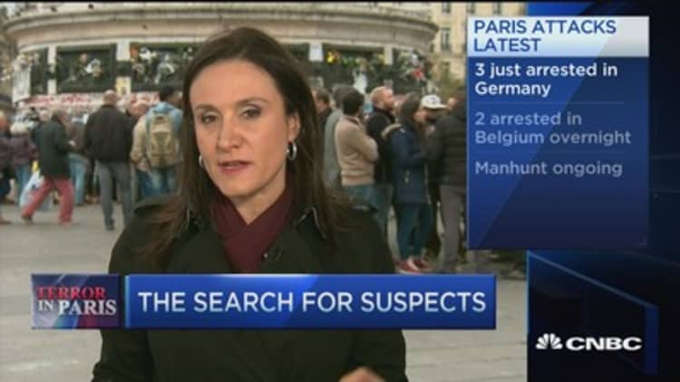 Paris attacks latest: 3 arrested in Germany