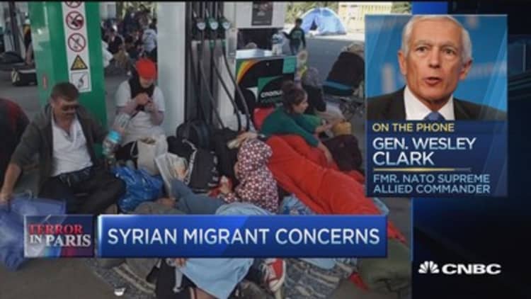 Fmr. NATO commander: Blocking refugees 'an overreaction'
