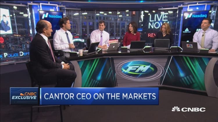 Cantor CEO: I think Fed will raise
