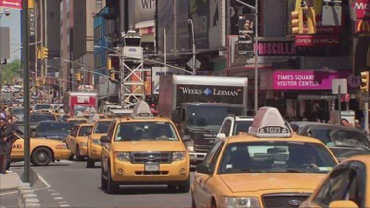 Yellow cabs sue New York City over Uber