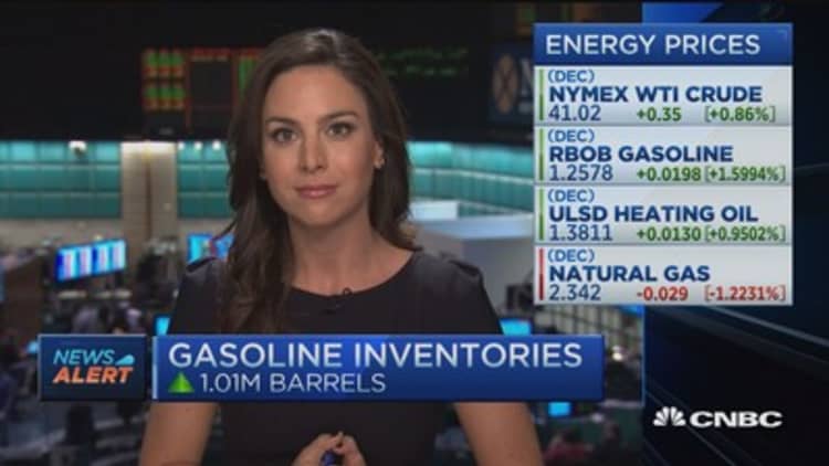 US crude inventories rise 252,000 barrels: EIA