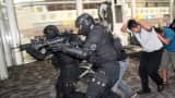 A simulation handling of a terrorist attack in Indonesia.