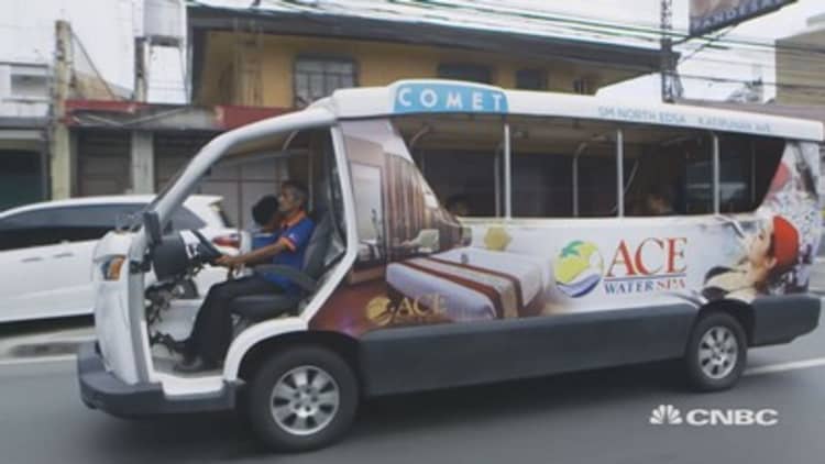The end of the jeepney? Manila goes green