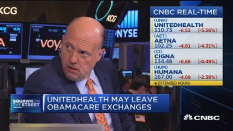 UnitedHealth may leave Obamacare exchanges