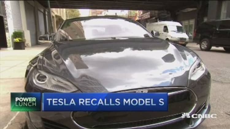 Tesla's sweeping seatbelt recall