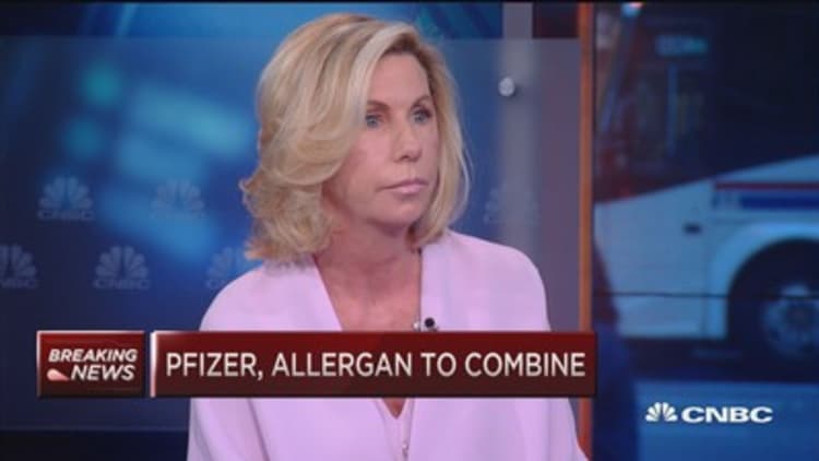 Pfizer to buy Allergan for $363 per share