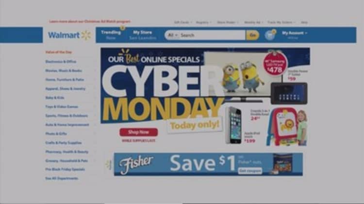 Walmart moves Cyber Monday