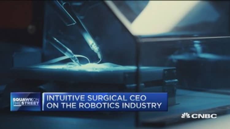 Why robotic surgery will continue to grow: CEO