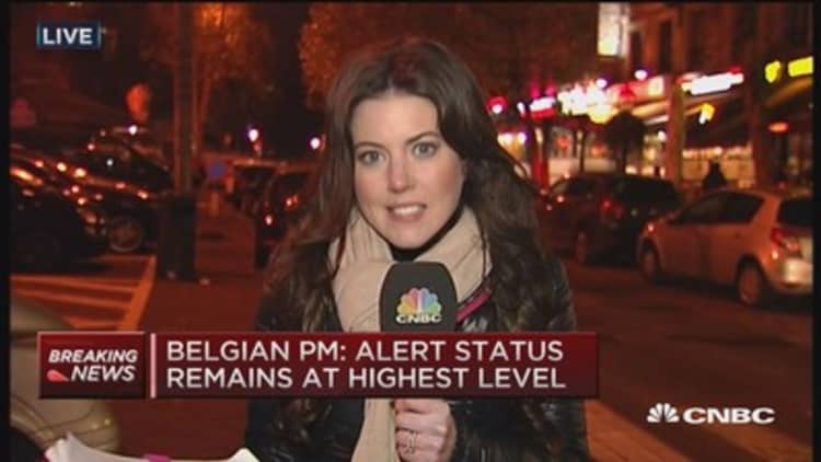 Brussels to remain on highest terror alert for week: Belgian PM