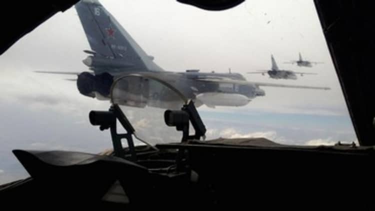 Turkey shoots down Russian military plane
