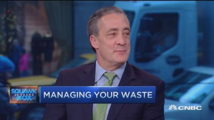 Managing holiday waste: WM CEO