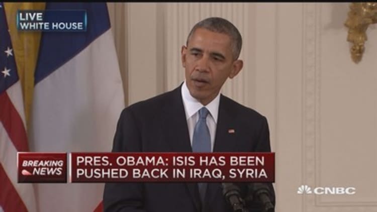Pres. Obama: US & France must 'do more together' against ISIS